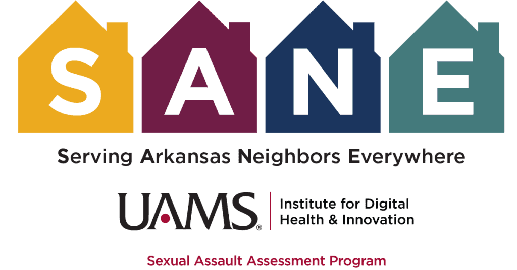 UAMS SANE program logo